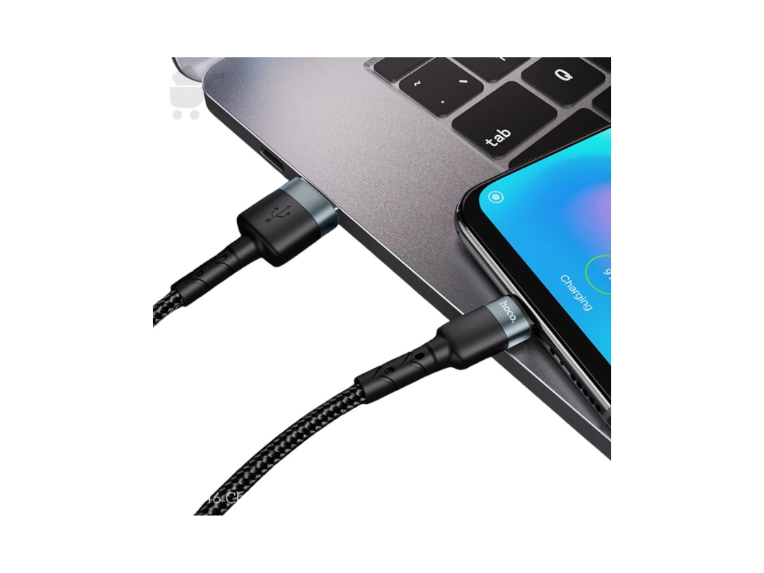 Hoco Charging Data Cable Type-C - DU46 (Length-2M) Hoco Charging Data Cable Type-C - DU46 (Length-2M)